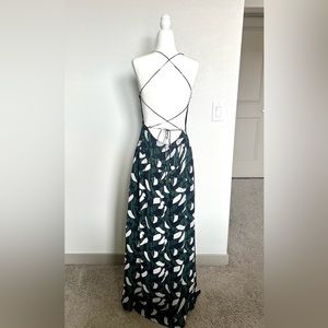 REISS long floral dress backless US 4 / EU 36